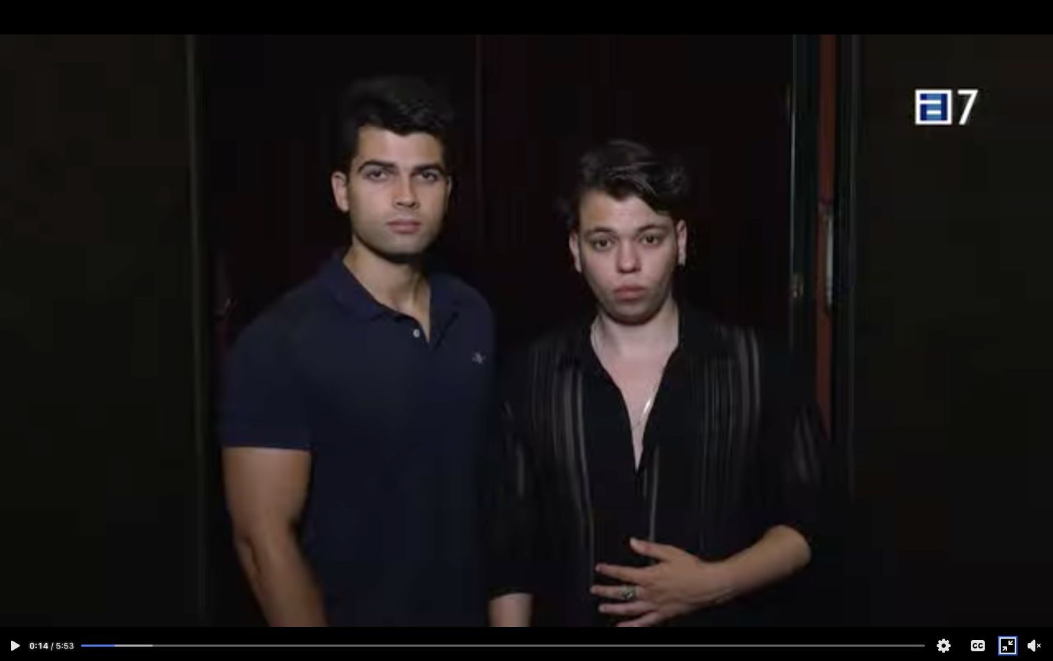 Adrián Neo y Álex Corte en Pieces, TPA